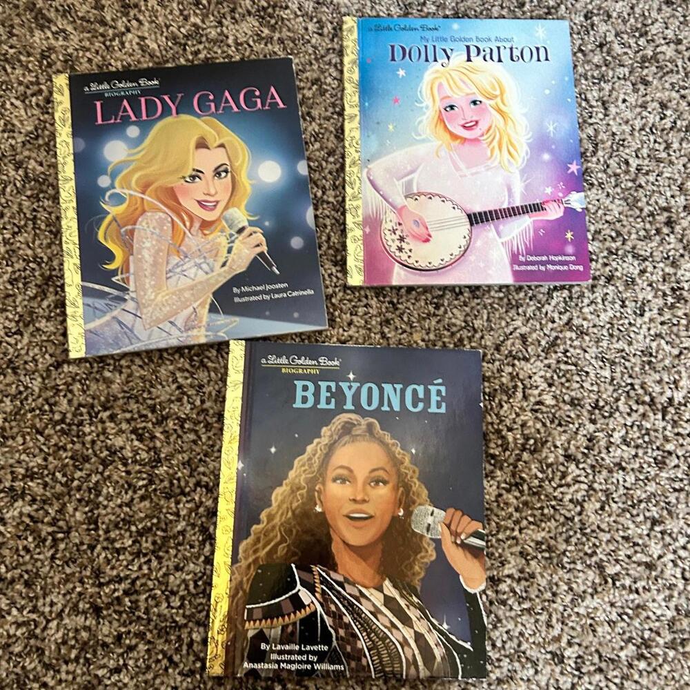 Little Golden Books Pop Music Theme (NWT)